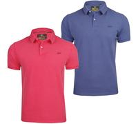 Superdry Mens Cotton Pique Polo Shirt Short Sleeve Slim Fit