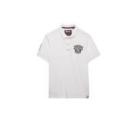 Superdry Men's Crest Polo Shirt, Optic, M