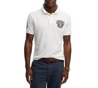 Superdry Mens Crest Polo Shirt Optic White