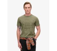 Superdry Mens Embossed Graphic T-Shirt