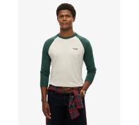 Superdry Essential Baseball Long Sleeve T-shirt Grey 2XL Men