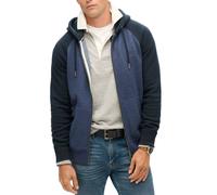 Superdry Mens Essential Baseball Zip Hoodie Heritage Navy Marl