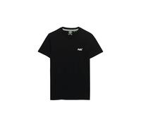 Superdry Men's Essential Contrast Emb Tee T-Shirt, Black, S