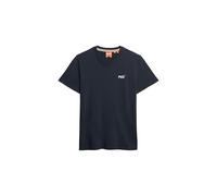 Superdry Men's Essential Contrast Emb Tee T-Shirt, Eclipse Navy, M