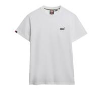 Superdry Essential Contrast Embroidered Short Sleeve T-shirt White M Men