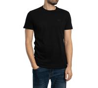 Essential Logo EMB T-Shirt Black/Black L