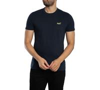 Essential Logo EMB T-Shirt Nautical Navy/Yellow M