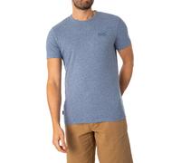 Superdry Men's Essential Logo EMB T-Shirt, Blue