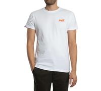 Superdry Essential Logo Embroidered Short Sleeve T-shirt White M Men