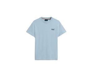 Superdry Men's Essential Logo Emb Tee C2-Non Printed T-Shirt (M), Blue, L, Blue, L