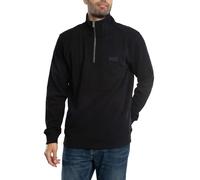Essential Logo Henley Sweatshirt Black M