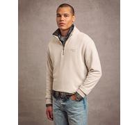 Superdry Essential Logo Half Zip Sweatshirt Beige 2XL Men