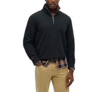 Superdry Men's Essential Logo Half Zip Sweater, Eclipse Navy Blue, XXL