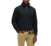 Superdry Mens Essential Logo Half Zip Sweatshirt Eclipse Navy