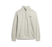 Superdry Mens Essential Logo Half Zip Sweatshirt (UK, Alpha, M, Regular, Regular, Varisty Grey Grindle)