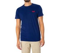 Superdry Essential Logo Embroidered T-Shirt, Dark Blue, Size Xl, Men Dark Blue
