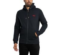 Superdry Men's Essential Logo Zip Hoodie, Blue