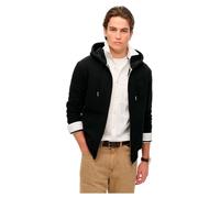 Superdry Men's Essential Logo Zip Hoodie Hb Sweater, Black, XXL