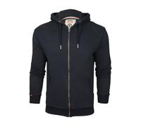 Superdry Men's Essential Logo Zip Hoodie Hb Sweater, Eclipse Navy, XL