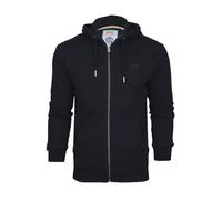 Superdry Men's Essential Logo Zip Hoodie Hb Sweater, Black, XXL