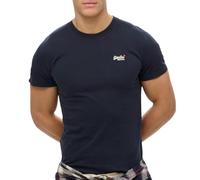 Superdry Essential Contrast Embroidered Short Sleeve T-shirt Blue 2XL Men