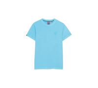 Superdry Mens Essential Neon Logo Embroidered T-Shirt, Neon Sky Blue, L