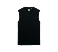 Superdry Men's Essential Organic Cotton Logo Tank Top, Black, XL