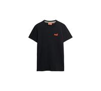 Essential Logo T-Shirt Black/Hazard Orange 3XL