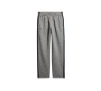Superdry Men's Essential Straight Leg Logo Jogging Bottoms, Carbon Grey Mottled/Dark Navy, XXL
