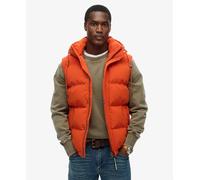 Superdry Everest Down Vest Orange S Men