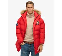Superdry Mens Everest Longline Baffled Parka Jacket