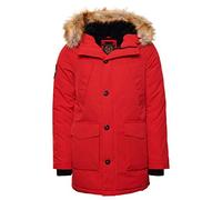 Superdry Men's Everest Parka, High Risk Red, M