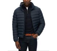 Superdry Mens Fuji Print Padded Jacket Eclipse Navy