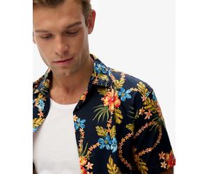 Superdry Mens Hawaiian Printed Shirt