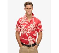 Shirt Superdry hawaïenne Rouge M