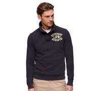 Superdry Men's Henley Sweater - Vintage Athletic Jumper, Logo, simple...