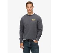 Sweatshirt Superdry Heritage Tab Bleu XL