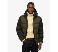 Superdry Mens Hood Colour Block Sport Puffer