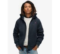 Superdry Mens Hooded Bonded Knit Bomber Jacket