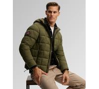 Superdry Mens Hooded Box Quilt Fuji Lite Jacket