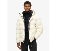 Superdry Mens Hooded City Graphic Puffer Jacket