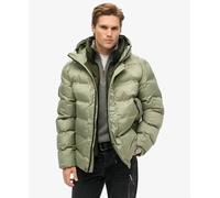 Superdry Mens Hooded City Graphic Puffer Jacket