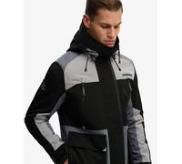 Superdry Mens Hooded Colour Block Windbreaker Jacket