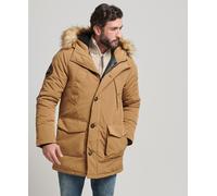 Superdry Mens Hooded Everest Faux Fur Parka