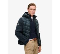 Superdry Mens Hooded Knit Storm Hybrid Jacket