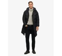 Superdry Mens Hooded Longline Puffer Jacket