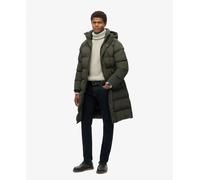Superdry Mens Hooded Longline Puffer Jacket