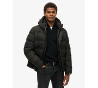 Superdry Mens Hooded Microfibre Sport Puffer Jacket