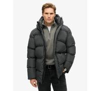 Superdry Mens Hooded Mid Length Sports Puffer Jacket