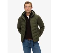 Superdry Mens Hooded Storm Knit Hybrid Jacket
